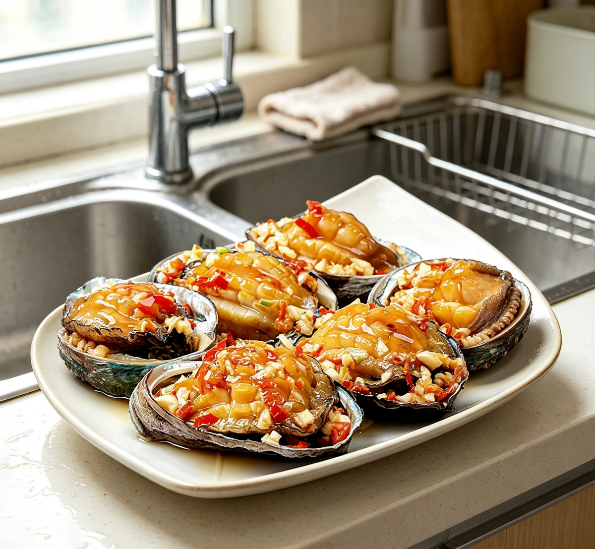 Garlic Chilli Abalone